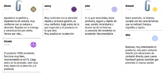 Experiencia de compra en autodefensa