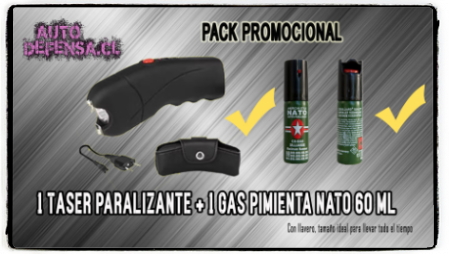 electroshock y gas pimienta